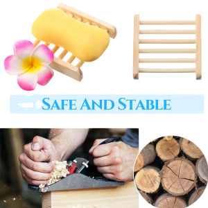 Wooden Soap Dish Holder Picture